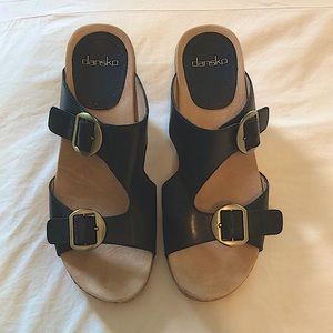 Dansko Carla Wedge Slide Sandal size 8